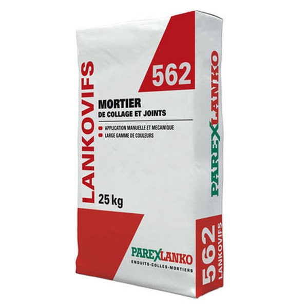 Mortier de Jointoiement Lankovifs 562 couleur brique, sac de 25kg