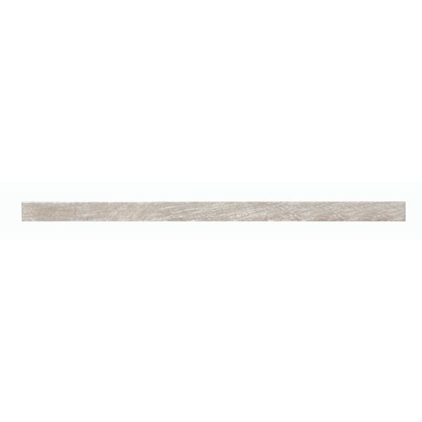 Frise Carrelage Champagne Verre Alu LI46, Listel 0,8 x 60 x 0,8 cm