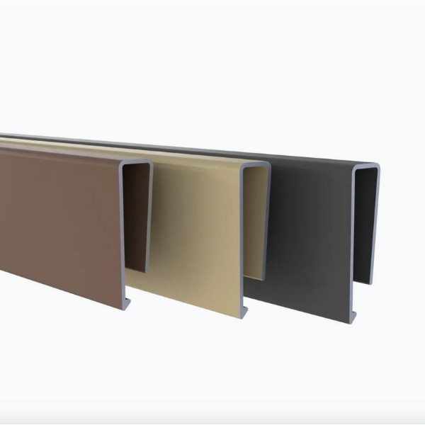 Lisse Haute Aluminium Fiberdeck Akido, 13 x 45 x 2840 mm