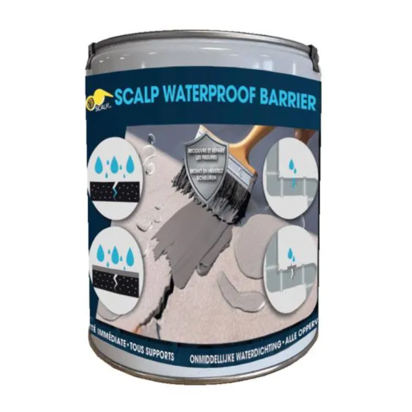 Membrane Hybride d'étanchéité Scalp Waterproof Barrier, Pot de 5kg