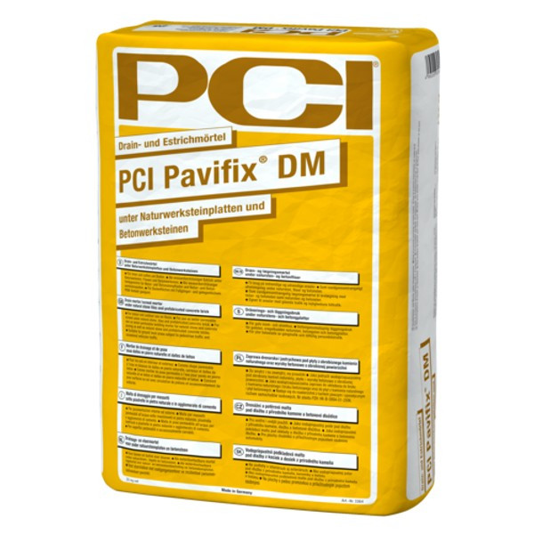 Mortier de Pose Drainant pour Pavés PCI Pavifix DM Gris Sac 25kg