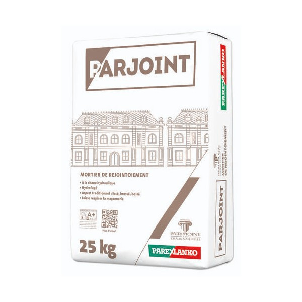 Mortier de Rejointement Parjoint ParexLanko 25 kg