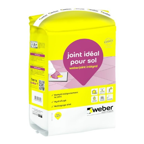 Joint pour carrelage noir (5 kg), joint carrelage