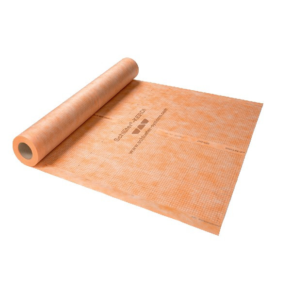 Natte d'Étanchéité sous Carrelage Schlüter Kerdi 200/10M Rouleau 1x10m