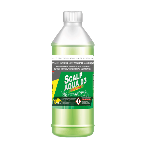 Nettoyant Dégraissant Universel Scalp Aqua 03, Bidon de 1L