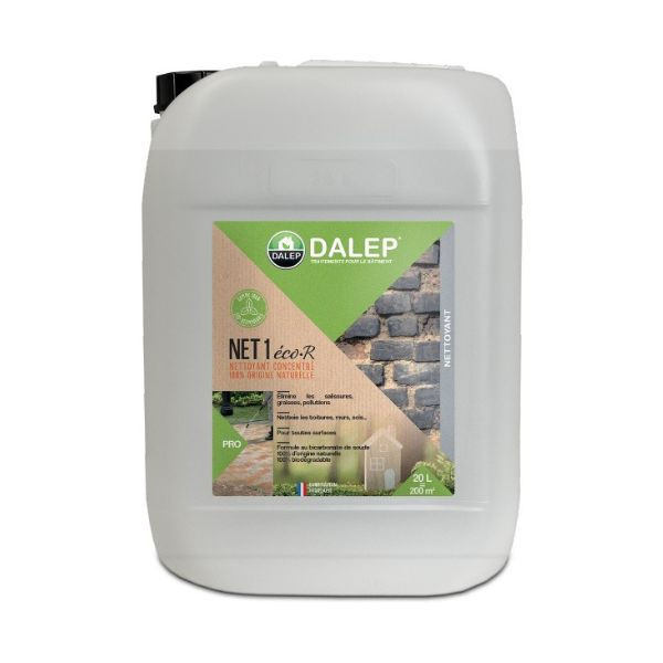 Nettoyant Détergent Ecologique Concentré Dalep Net1 éco·R Bidon 20L 