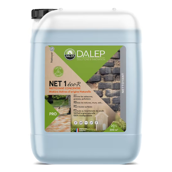 Nettoyant Détergent Ecologique Concentré Dalep Net1 éco·R Bidon 20L 