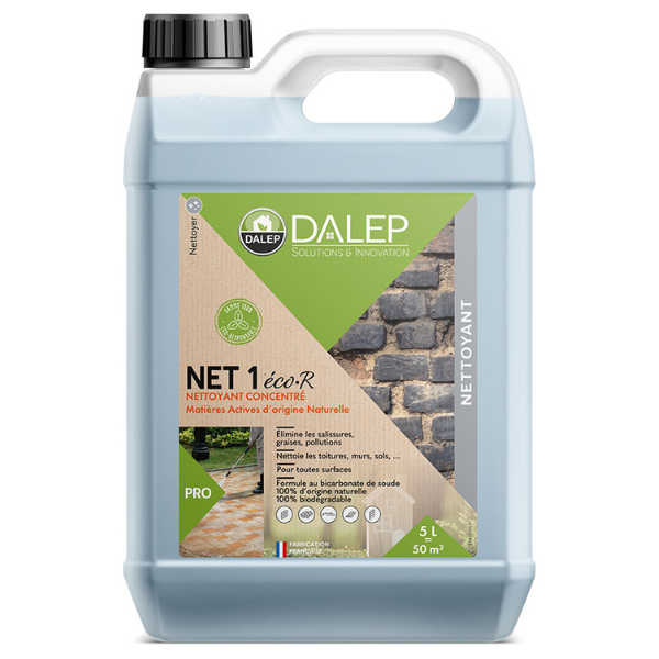 Nettoyant Détergent Ecologique Concentré Dalep Net1 éco·R Bidon 5L 