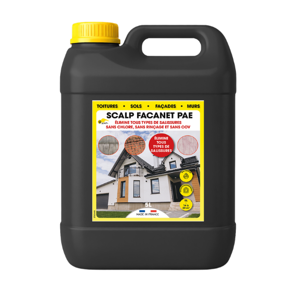 Nettoyant Façade Scalp Facanet PAE, Bidon de 5L