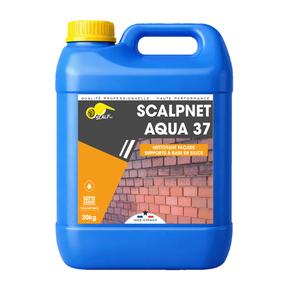 Nettoyant Façades en Briques Scalpnet® Aqua 37, Bidon de 20Kg