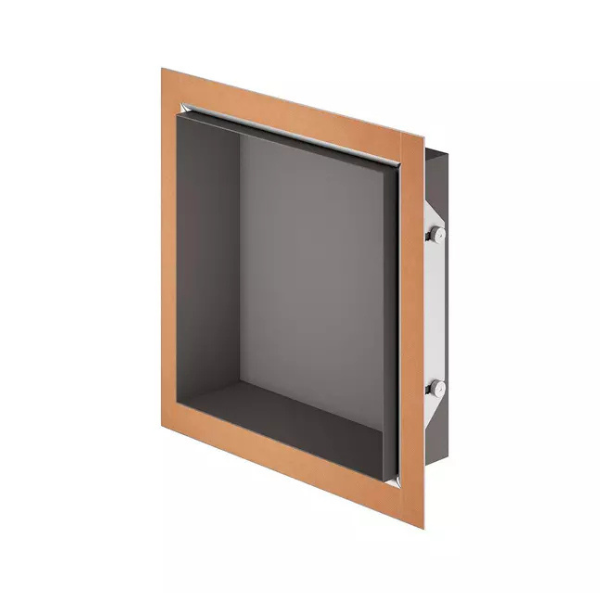 Niche de Douche Alu Schlüter-Design-Niche 300x300mm Gris Anthracite