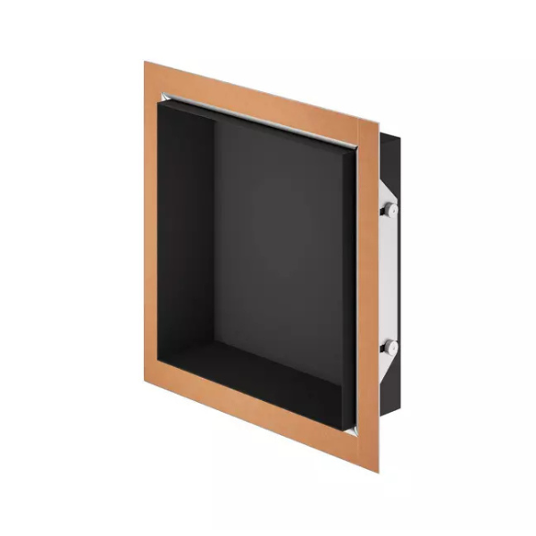 Niche de Douche Alu Schlüter-Design-Niche 300x300mm Noir mat