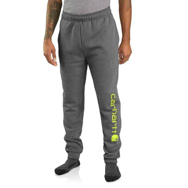 Pantalon Jogging Carhartt Mid.Tapered Graphic 105899 Carbon Heather