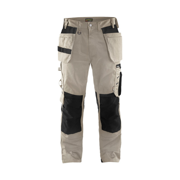 Pantalon de Travail Blaklader 1555 Beige/Noir