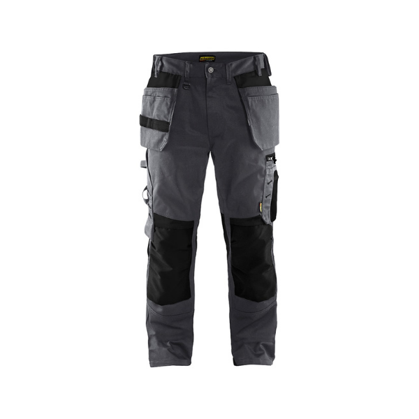 Pantalon de Travail Blaklader 1555 Gris moyen/Noir