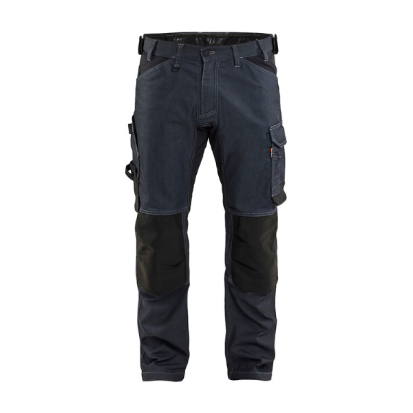 Pantalon de Travail Blaklader Denim Stretch 1751 Marine/Noir
