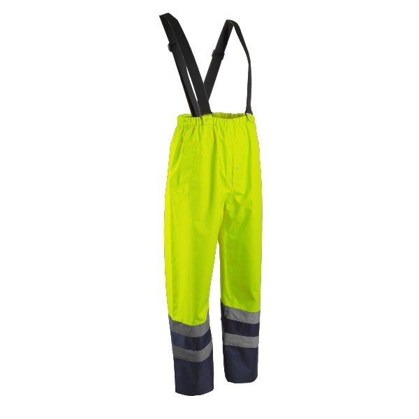 Pantalon de Pluie Haute Visibilité Coverguard Hydra Jaune Fluo