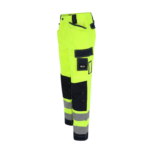 Pantalon Cargo Homme Hi-Viz Rokwear - Taille 38 - Jaune Haute Visibilité - Neuf étiqueté