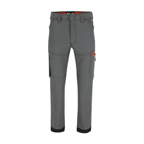 Pantalon de Travail Modulable Herock Tornado Zip Off Charbon