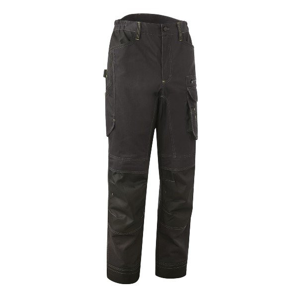 Pantalon de Travail Homme Coverguard Barva Anthracite Lime