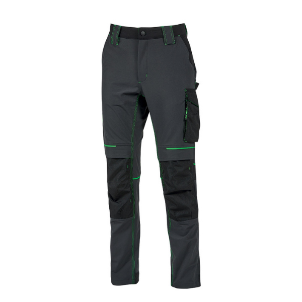 Pantalon de Travail U-Power Atom Asphalt Grey Green