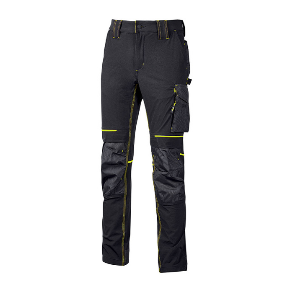 Pantalon de Travail U-Power Atom Black Carbone
