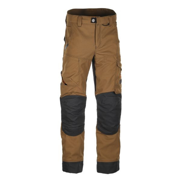 Pantalon de Travail Bosseur Trident Camel/Noir 