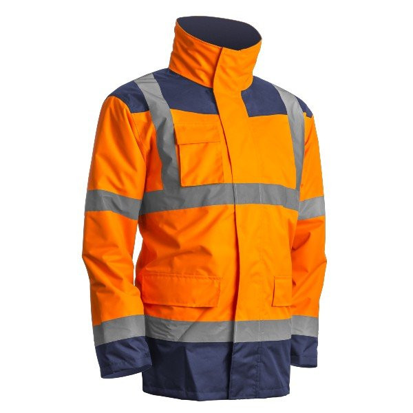 Parka haute visibilité 2025 orange