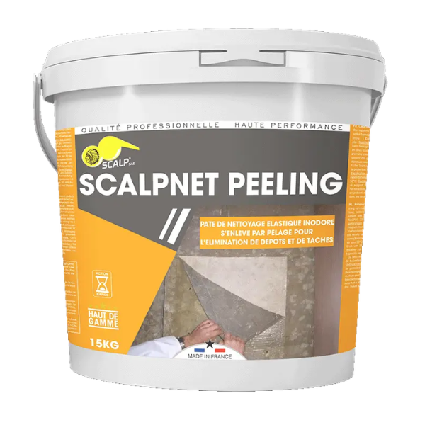 Pâte de Nettoyage Elastique Scalpnet® Peeling, Seau de 15kg
