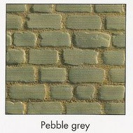 Pavés Courtstone 16,6 x 16,6 x 6 cm couleur Pebble Grey, la palette de 5,1 M2