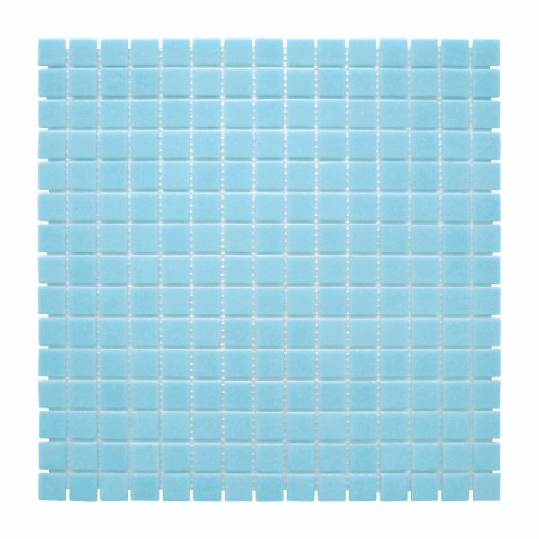 Mosaïque Bleue Décoration Nylon PDV50, Plaque 32,7 x 32,7 x 0,38 cm