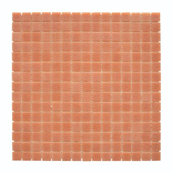 Mosaïque Orange Décoration Papier PDV71, Plaque 32,7 x 32,7 x 0,38 cm