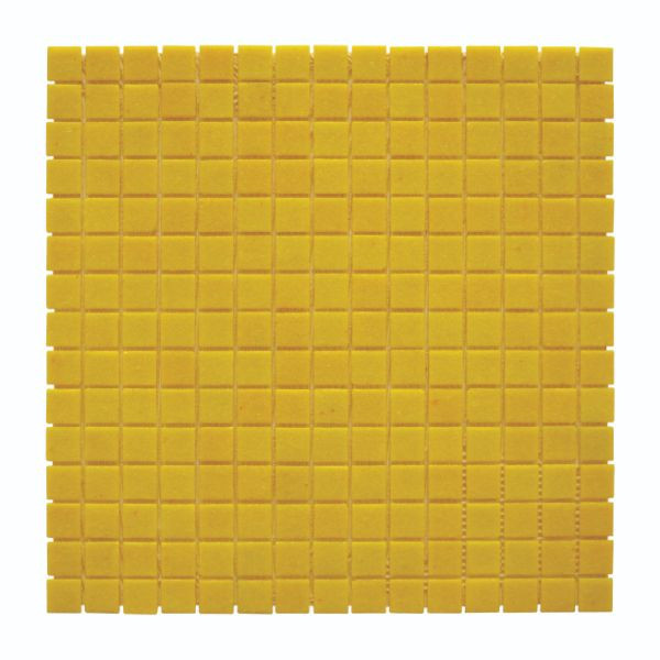 Mosaïque Jaune Décoration Papier PDV84, Plaque 32,7 x 32,7 x 0,38 cm