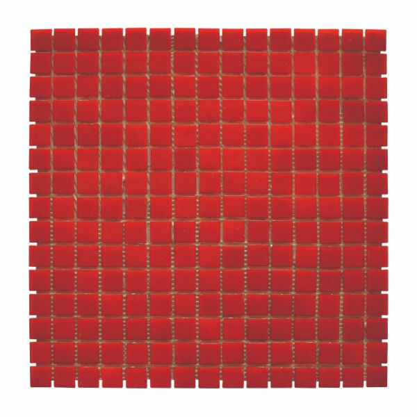 Mosaïque Rouge Décoration Papier PDV85, Plaque 32,7 x 32,7 x 0,38 cm