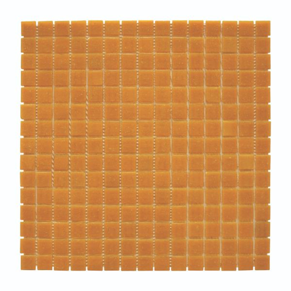 Mosaïque Orange Décoration Papier PDV86, Plaque 32,7 x 32,7 x 0,38 cm