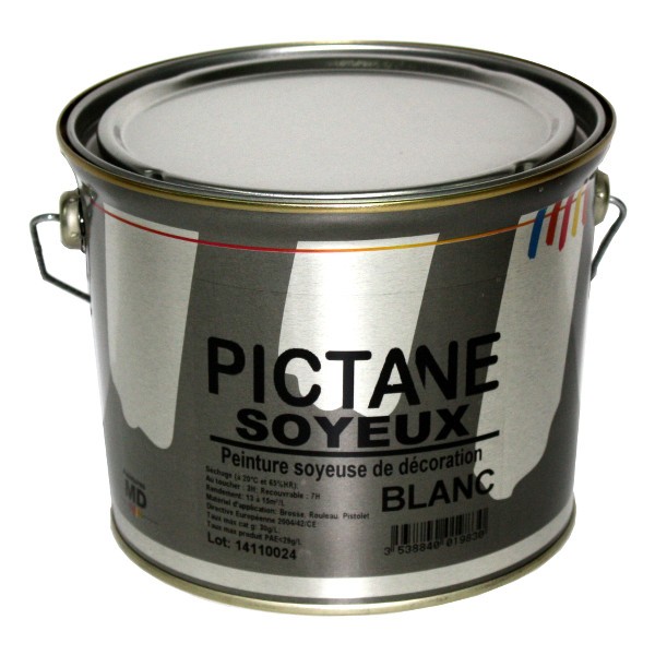 Peinture acrylique Pictane Soyeux MD toutes teintes, 2,5 l