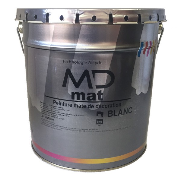 PEINTURE ACRYLIQUE BLANC MAT PE M35 CECIL PRO 15 litres / Equipement &  outillage / Produits / Site Corporate / Batiland - Bâtiland