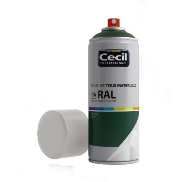 Peinture Tous Materiaux Cecil PA RAL Anthracite 400ml