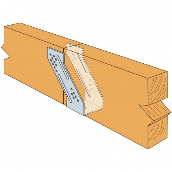 Sabot Cantilever renforcé Acier Galva SCR76/182 Simpson - materiauxnet.com