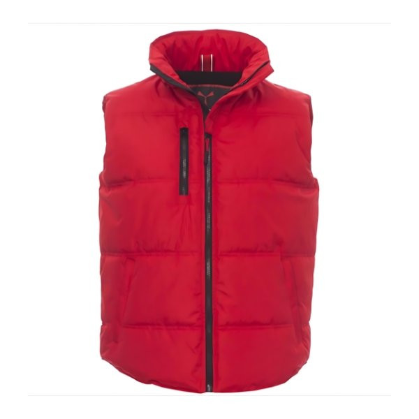 Doudoune Sans Manches Payper Daytona Rouge-Noir