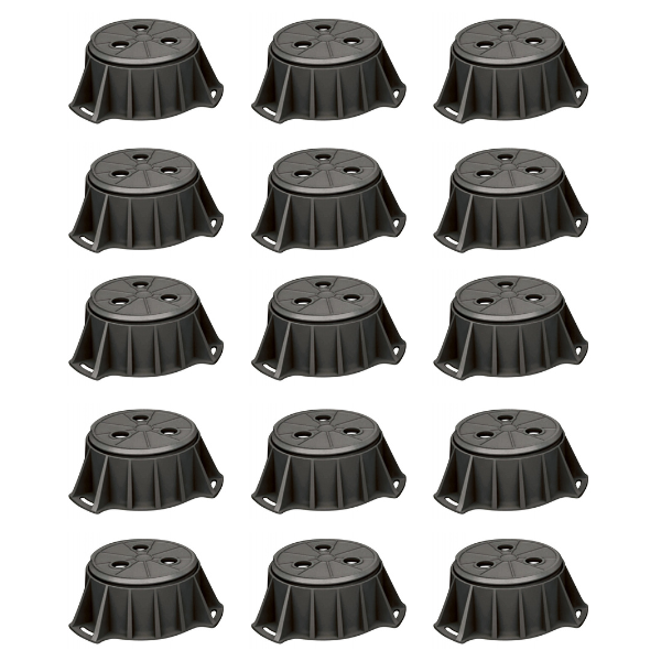 Pied réglable 7 à 11 cm pour Receveur de douche Kinedo, Kit de 30