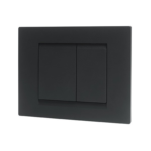 Plaque de Commande WC Wirquin Essentiel Noir 55722889