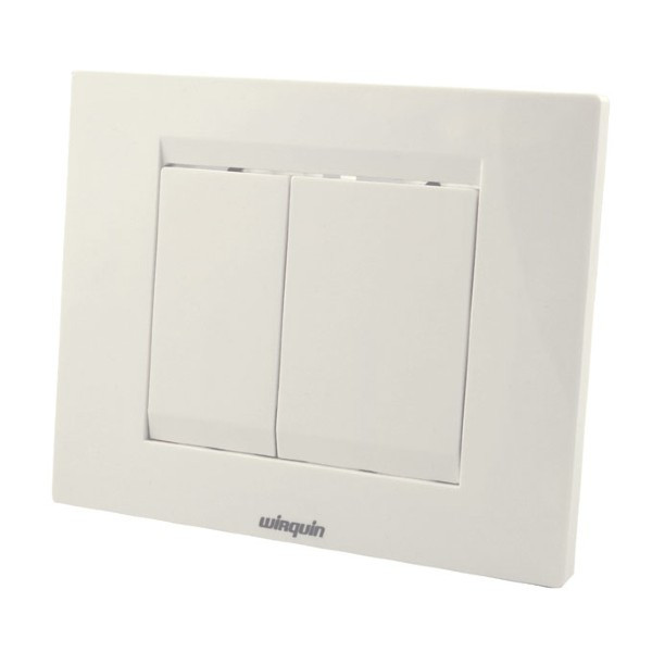 Plaque de Commande WC Wirquin Essentiel Blanc 55720347