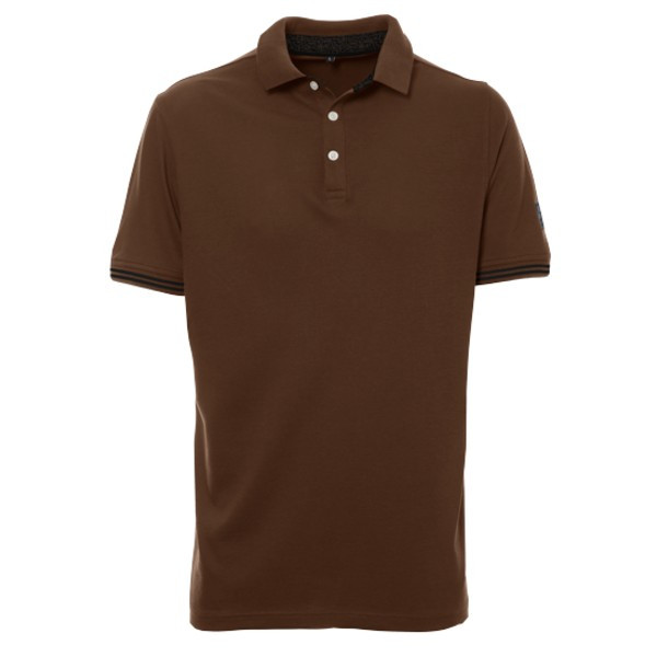 Polo Bosseur Bora Marron Crème