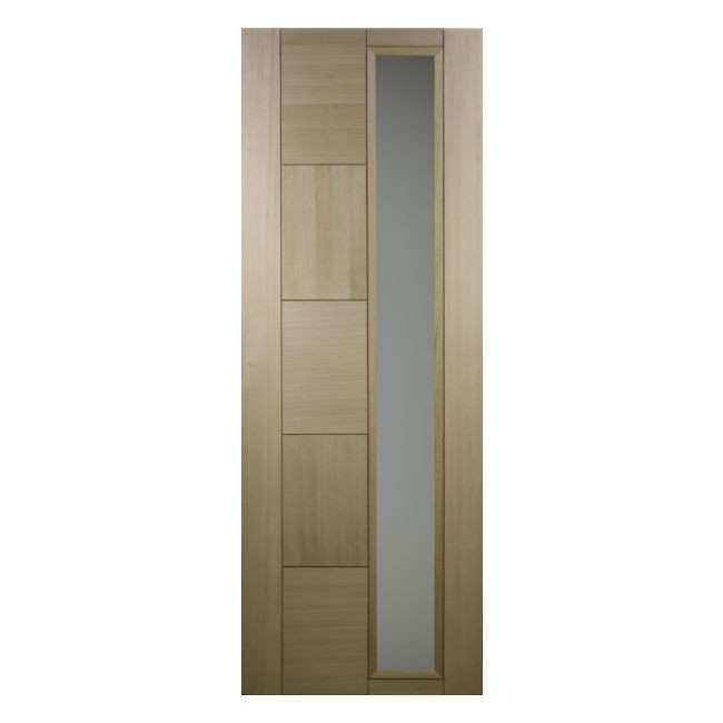 Porte intérieure Bois exotique Izen Oculus 204x73 cm