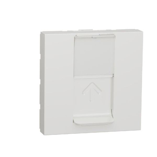 Prise RJ45 Schneider Electric CAT6A FTP Unica 2 Modules Blanc NU344918