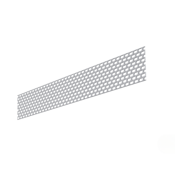 Profil plat de Ventilation Alu pour Bardage MEP, 50 mm x 2,5 m