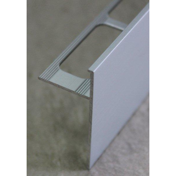 Profilé de Finition de Plan de Travail en Aluminium Mat 10 mm x 2,5 m