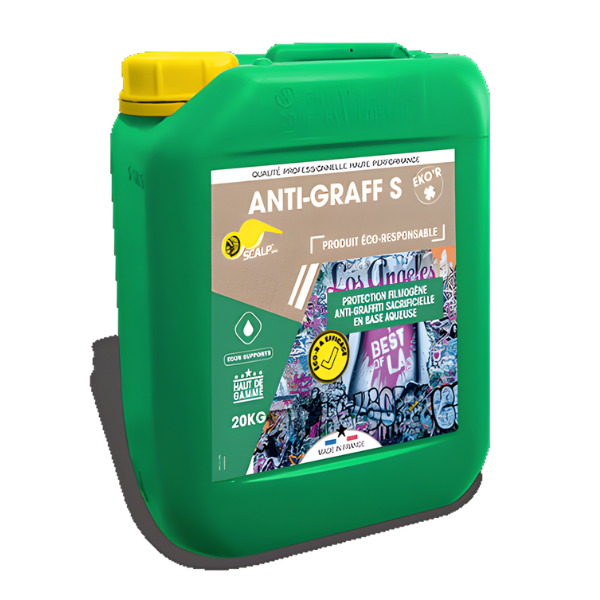 Protection Anti-graffitis Biosourcée Scalp Anti-Graff S Eko'R, 20L