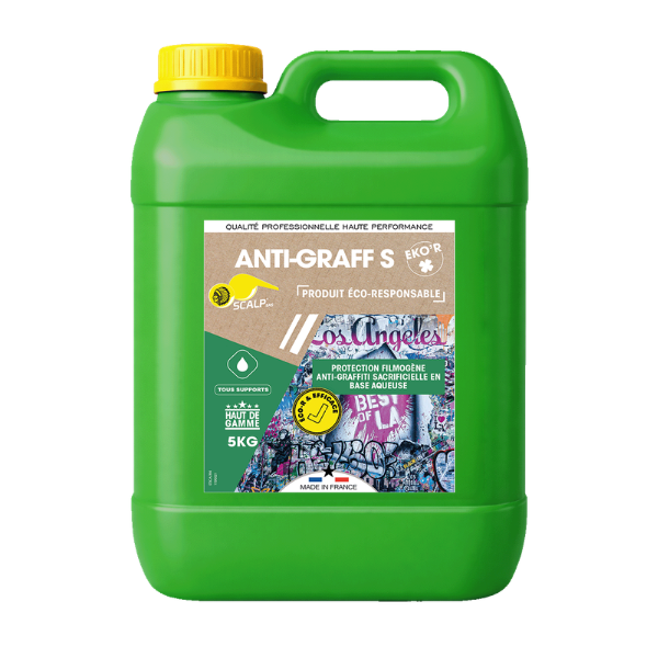 Protection Anti-graffitis Biosourcée Scalp Anti-Graff S Eko'R, 5L
